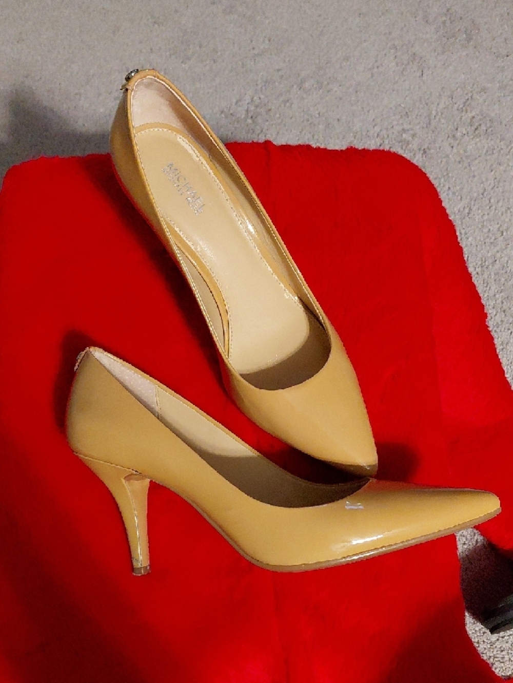 Michael Kors Beige Pointed-Toe Pump